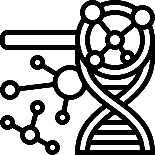 Molecular nanotechnology molecular nano icon