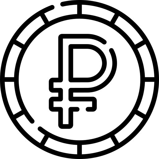 Ruble money currency ruble icon Ruble money currency ruble icon