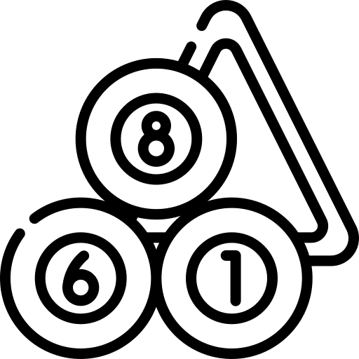 Billiard eight ball snooker sports icon