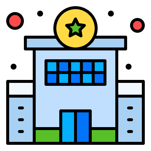 Police station police station office building icon