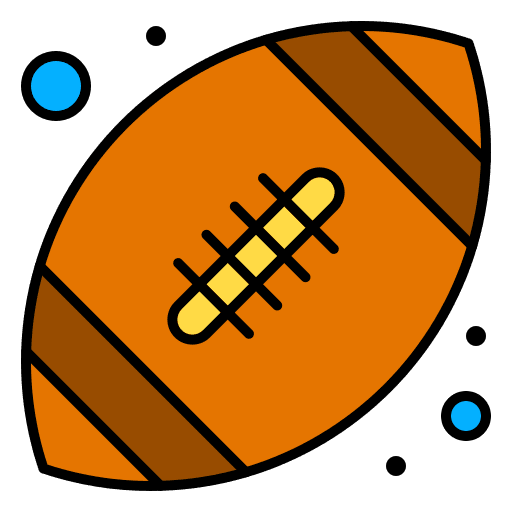 American football rugby american football ball icon American football rugby american football ball icon