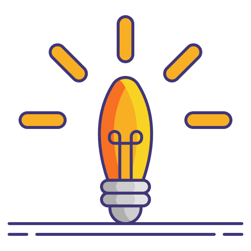 Bulb lightbulb lamp bulb icon