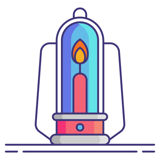 Lamp equipment fire lamp lamp icon