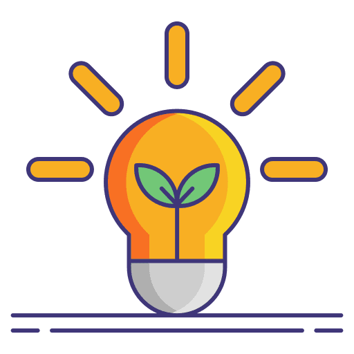 Eco energy eco energy energetic power icon