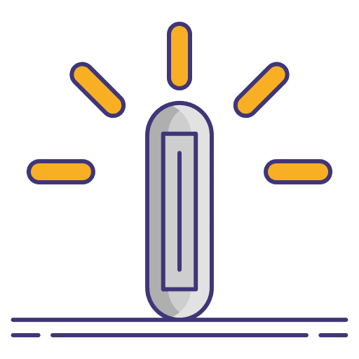 Fluorescent light fluorescent light electronics lamp icon