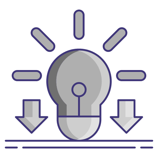 Product life extension electricity bulb electronics icon