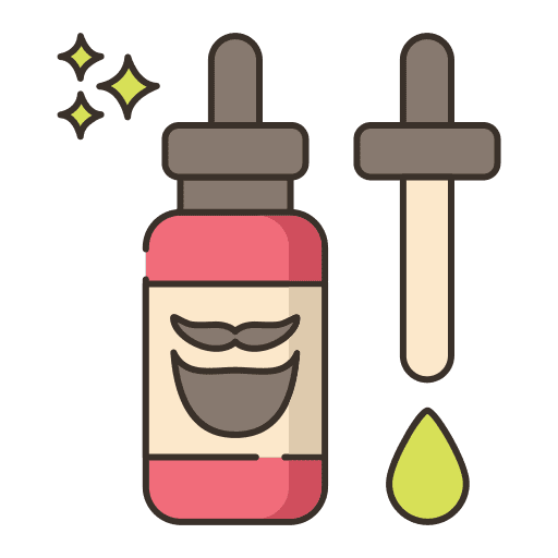 Beard oil barber shop beard oil hairstyle icon