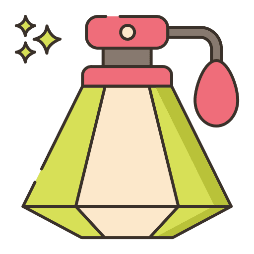 Perfume bottle sprayer fragance beauty icon