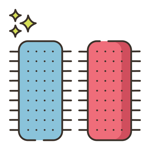 Hair roller grooming beauty hair roller icon
