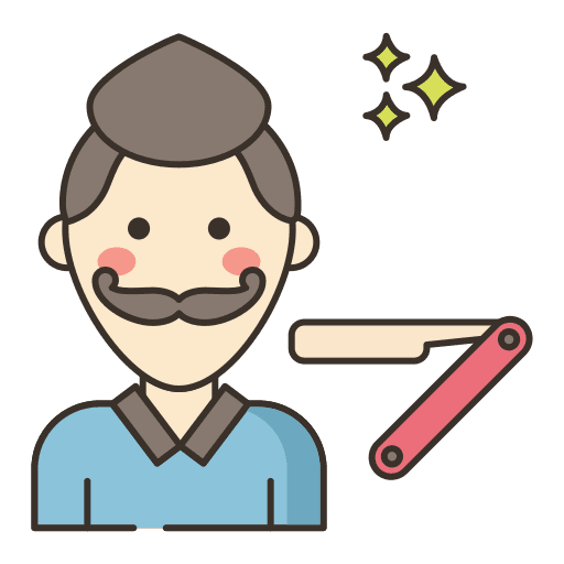 Moustache moustache barber shop barber icon