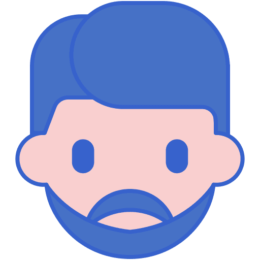 Hairstyling hairstyling beard barber icon