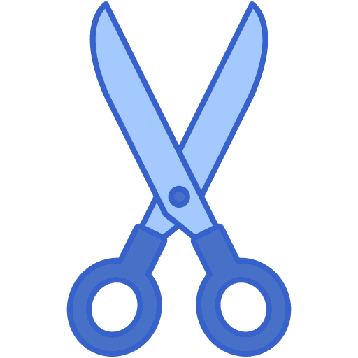 Scissors scissors beauty tools and utensils icon