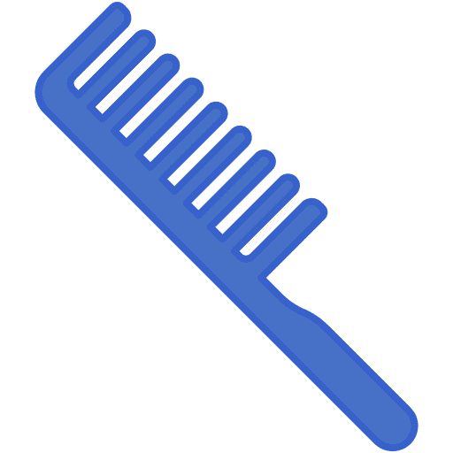 Comb beauty comb hair salon icon