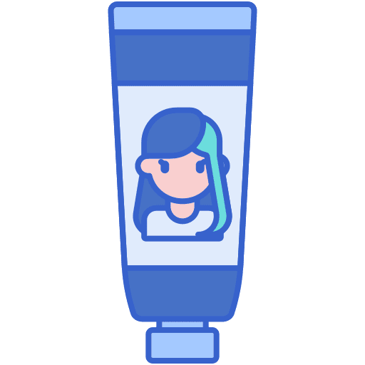 Hair cream salon lotion hair cream icon
