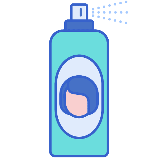 Hairspray hair hair salon spray bottle icon