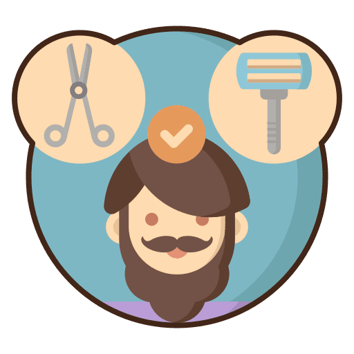 Barbershop barber professions and jobs commerce icon