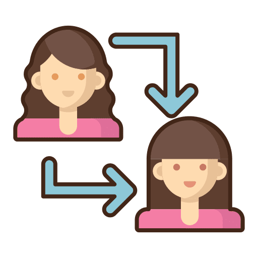 Hair treatment beauty hairstyle beauty salon icon