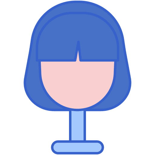 Hair wig hair fashion costume icon