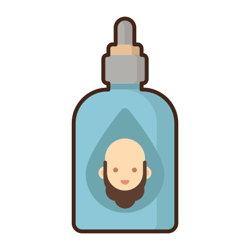 Beard oil grooming hairdresser beard oil icon