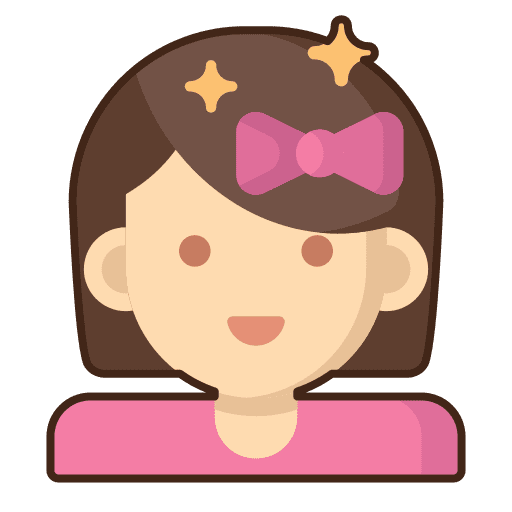 Hair styling children hair hairdresser icon