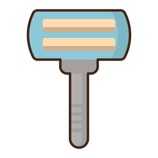 Razor shave shaving disposable icon