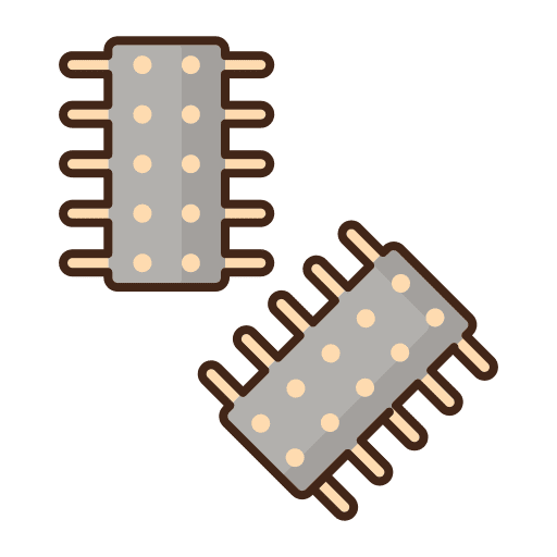 Hair roller hair salon roller brush grooming icon