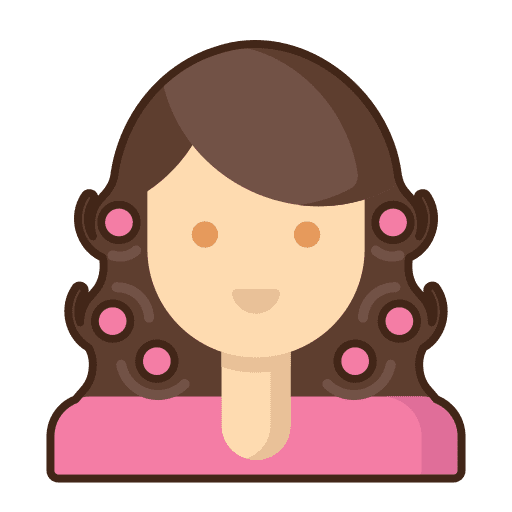 Hair treatment woman hair treatment beauty icon