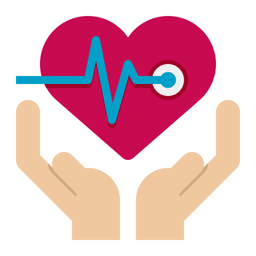 Health care heart health care healthcare and medical icon