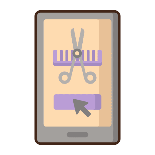 Online booking web technology online booking icon