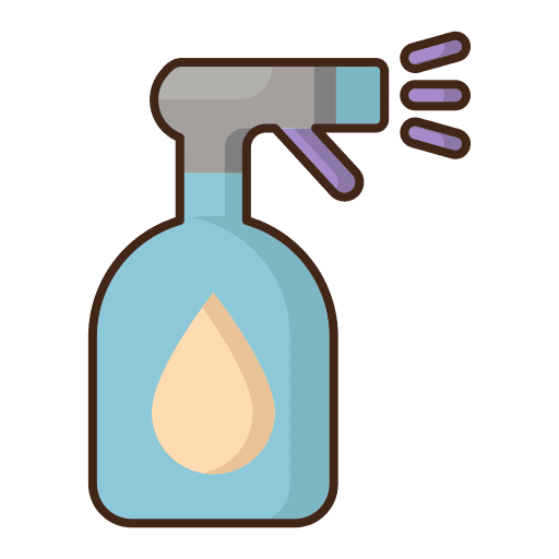 Water spray hairdresser water spray beauty icon