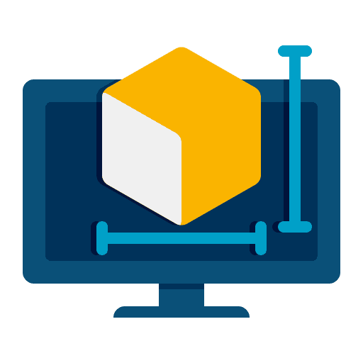Cad industry aid computer icon