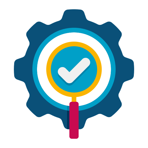 Quality control security safe quality control icon