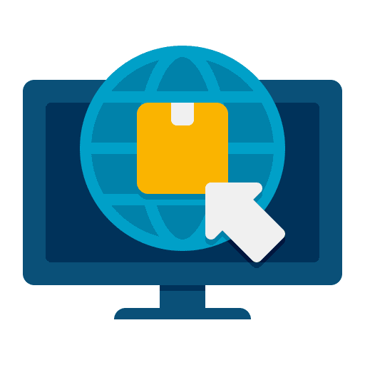 Online order order system production icon