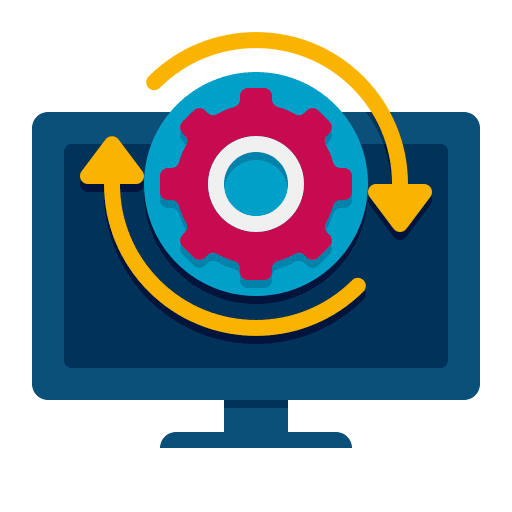 Operational system operation operational system process icon