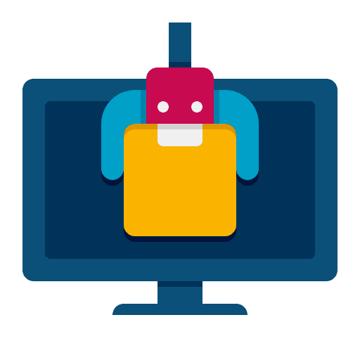Cam computer process cam icon