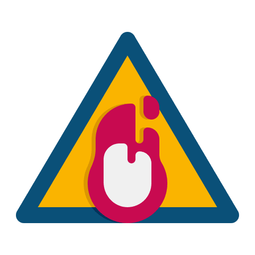 Fires fires danger signaling icon