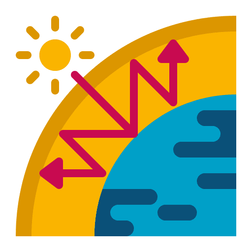 Greenhouse effect greenhouse greenhouse effect ecology and environment icon