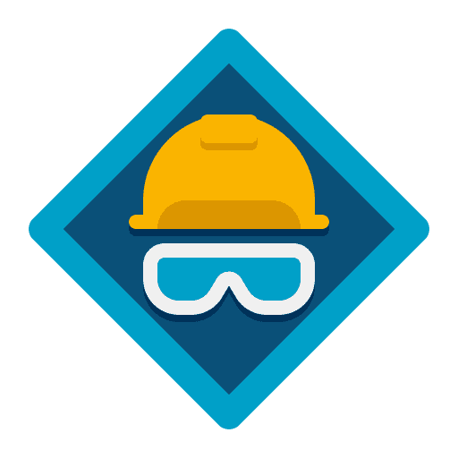 Safety proffesions safety insurance icon