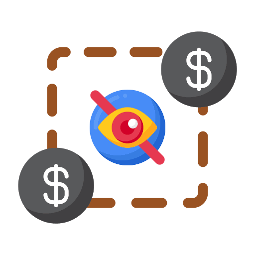 Auction auction blind business and finance icon