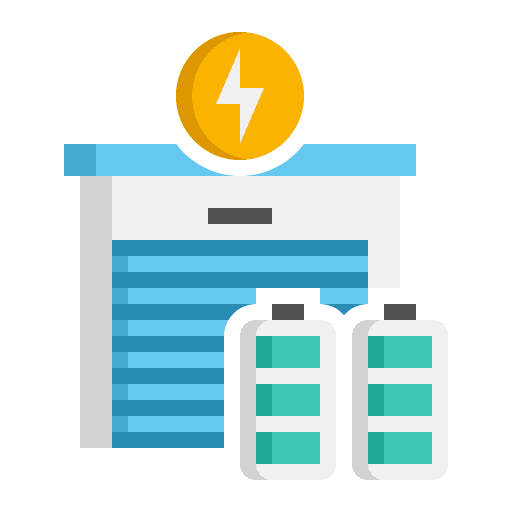 Energy system reuse power energy system icon