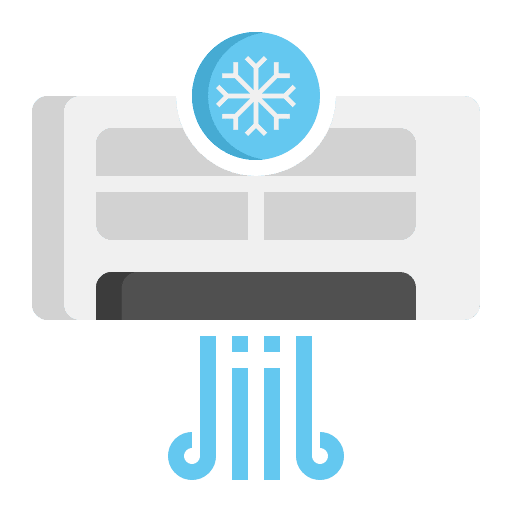 Air cooler air cooler ecology and environment temperature icon