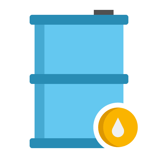 Oil barrel tank dippel oil ecology and environment icon