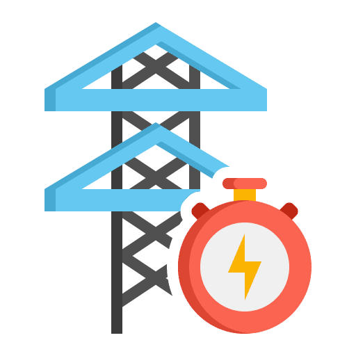 Energy source power energy source intermission icon
