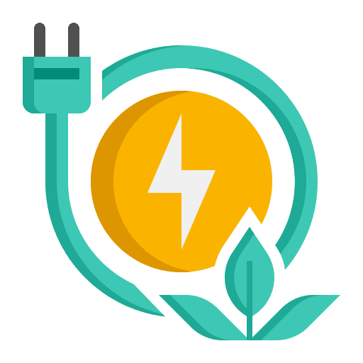 Green energy nature environment green icon