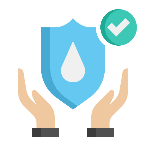 Waters river water save energy icon