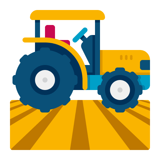 Farming farm farming land icon