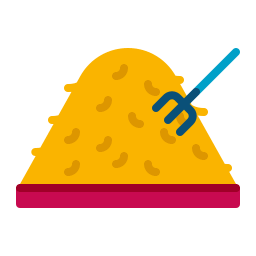 Haystack stack hay stalk icon