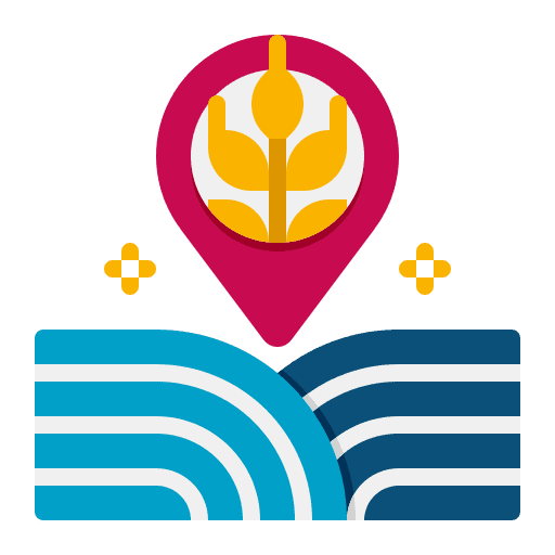 Local farming and gardening local environment icon
