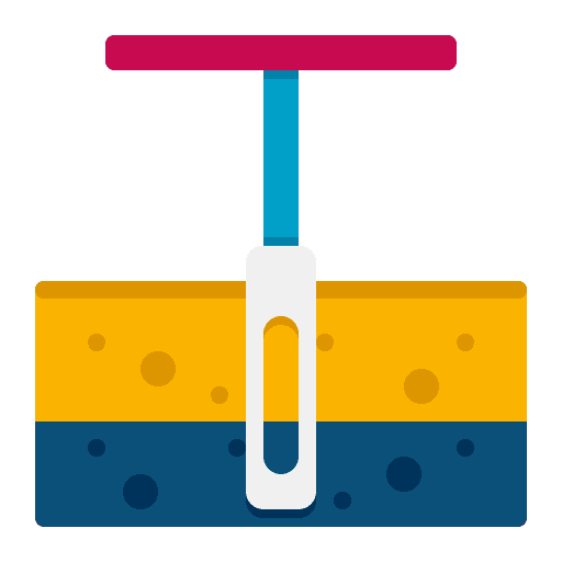 Soil environment sample farming and gardening icon