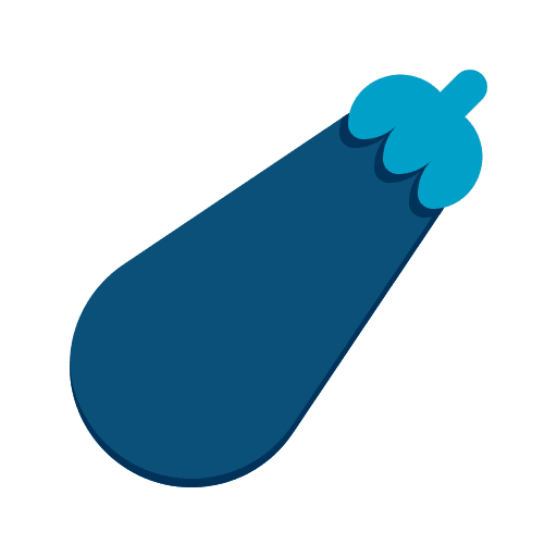 Eggplant vegetarian vegetable eggplant icon
